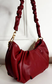 Shoulder Bag with Chain Detail