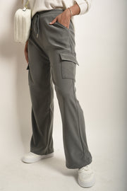 Wide Leg Cargo Trousers