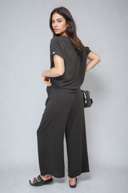 Oversized Top and Wide Leg Trousers Co-ord Set