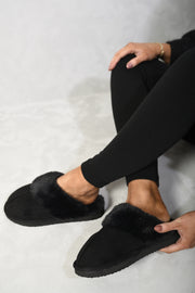 Faux Fur Lined Slippers