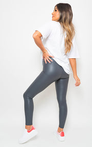 Faux Leather Leggings