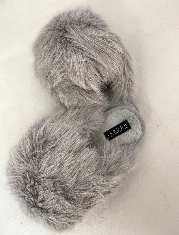 Fluffy Faux Fur Winter Slippers