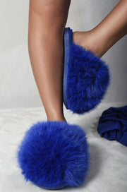 Fluffy Faux Fur Winter Slippers