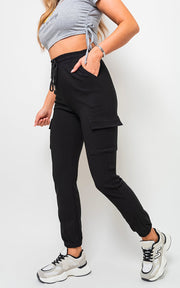 Plus Size Frankie Cargo Pocket Trousers