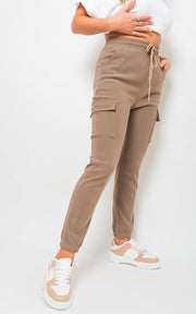 Plus Size Frankie Cargo Pocket Trousers