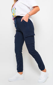 Plus Size Frankie Cargo Pocket Trousers