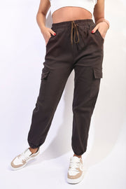 Plus Size Frankie Cargo Pocket Trousers