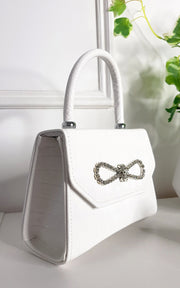 Fold Over Bag with Embellished Detail